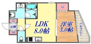 ラフィーノ山手の物件間取画像